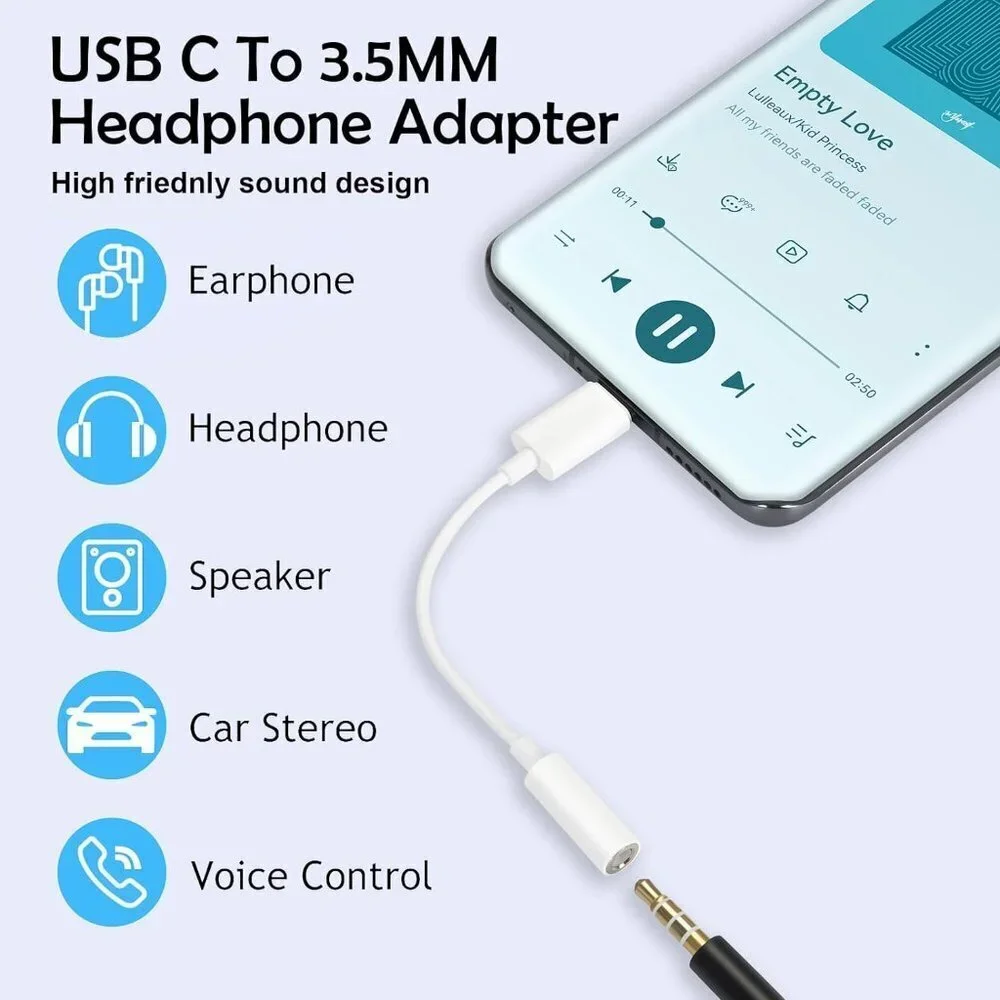 iPhone 15 Headphone Data Cable Adapter